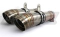 exhaust muffler DOMINATOR GP2 fits to Triumph SPEED TRIPLE 1050 2005  2010