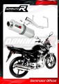 kompletny układ wydechowy z tłumikiem DOMINATOR Full System Owalny pasujący do motocykla Yamaha YBR 125 2009 - 2018