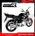 kompletny układ wydechowy z tłumikiem DOMINATOR Full System HP1 pasujący do motocykla Yamaha YBR 125 2009 - 2018 3
