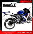 wydech tłumik DOMINATOR GP1 pasujący do motocykla Suzuki GSXR 750 K6 K7 2006 - 2007 3