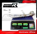 decat mid muffler DOMINATOR Mid Pipe fits to GSXS 1000 / F 2015  2020 5