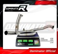 decat mid muffler DOMINATOR Mid Pipe fits to DL 1000 VStrom 2017  2020 2
