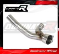 decat mid muffler DOMINATOR Mid Pipe fits to GSXR 1000 K9 L0L1 2009  2011 2