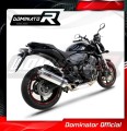 exhaust muffler DOMINATOR homologated road legal OVAL fits to CB 600F HORNET 2007  2013 2