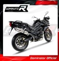 wydech tłumik DOMINATOR Okrągły pasujący do motocykla Triumph TIGER 800 XC XR 2015 - 2017 4