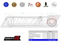 exhaust muffler DOMINATOR GP2 fits to Aprilia Tuono 1000 R 2006  2010 2