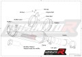 exhaust muffler DOMINATOR homologated road legal HP1 fits to R1200RS 2015  2018 5