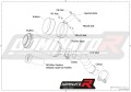 Z900 Z 900 Homologated Exhaust Kawasaki Muffler Auspuff Sportauspuff Silencer Echappement Silencieux Scarico Scarichi Escape Wydech Tłumik GP 2017 - 2020 Dominator 6