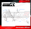 wydech tłumik DOMINATOR GP1 CZARNY pasujący do motocykla Yamaha FZ6 2004 - 2010 8