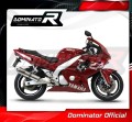 exhaust muffler DOMINATOR homologated road legal ROUND fits to YZF 600R Thundercat 1996  2006 4