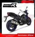 exhaust muffler DOMINATOR homologated road legal HP1 fits to FZ 8 N / FZ8 S FAZER 2010  2016 3