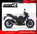 exhaust muffler DOMINATOR homologated road legal GP BLACK fits to FZ 8 N / FZ8 S FAZER 2010  2016 3