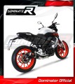 complete exhaust system with muffler DOMINATOR Full System GP BLACK fits to Yamaha MT 125 2020