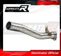 decat mid muffler DOMINATOR Mid Pipe fits to ZX10R 2011  2015