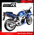 wydech tłumik DOMINATOR Owalny pasujący do motocykla Suzuki SV 650 S 1999 - 2002 3