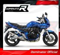 complete exhaust system with muffler DOMINATOR Full System HP1 fits to Suzuki GSF 650 BANDIT N / S 2005  2006 4