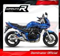 complete exhaust system with muffler DOMINATOR Full System GP1 fits to Suzuki GSF 650 BANDIT N / S 2005  2006 4
