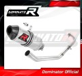 complete exhaust system with muffler DOMINATOR Full System HP3 fits to Yamaha YZF R125 2008  2013 2