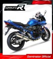 complete exhaust system with muffler DOMINATOR Full System ROUND fits to Suzuki GSF 650 BANDIT N / S 2005  2006 3