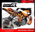 decat tłumik środkowy DOMINATOR Mid Pipe pasujący do motocykla RC 390 2017 - 2020 6