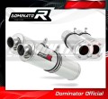 wydech tłumik DOMINATOR Okrągły pasujący do motocykla Suzuki SV 1000 S 2003 - 2007