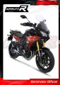 kompletny układ wydechowy z tłumikiem DOMINATOR Full System HP5 CZARNY pasujący do motocykla Yamaha MT 09 TRACER 900 2015 - 2020 3
