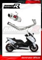 kompletny układ wydechowy z tłumikiem DOMINATOR Full System GP1 pasujący do motocykla Yamaha XP 530 T-MAX 2012 - 2016