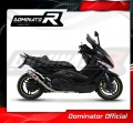 complete exhaust system with muffler DOMINATOR Full System GP1 fits to Yamaha TMAX 500 2008  2011 4