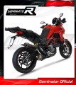exhaust muffler DOMINATOR HP3 BLACK fits to Ducati Multistrada 950 / 950 S 2017  2020
