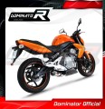 exhaust muffler DOMINATOR OV fits to Kawasaki ER  6 N / F 650 2009  2011 3