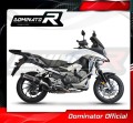 exhaust muffler DOMINATOR HP1 BLACK fits to Honda VFR 800 X Crossrunner 2015  2021 3
