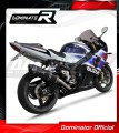 wydech tłumik DOMINATOR Slip-on HP1 CZARNY pasujący do motocykla Suzuki GSXR 1000 K1 - K4 2001 - 2004 3