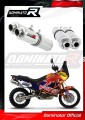 exhaust muffler DOMINATOR ROUND fits to KTM 990 Adventure 2007  2012