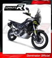 kompletny układ wydechowy z tłumikiem DOMINATOR Full System HP6 CZARNY pasujący do motocykla Aprilia Tuareg 660 2021 - 2023 3