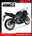 wydech tłumik DOMINATOR GP CZARNY pasujący do motocykla Honda CBR 250 R 2011 - 2013 3