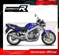 kompletny układ wydechowy z tłumikiem DOMINATOR Full System Owalny pasujący do motocykla Suzuki GS 500E 1989 - 2009 4