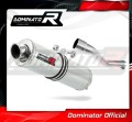 exhaust muffler DOMINATOR ROUND fits to Yamaha TDM 850 Right Side 1996  2001 2