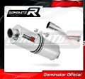 wydech tłumik DOMINATOR Owalny pasujący do motocykla Yamaha TDM 850 Right Side 1996 - 2001 2