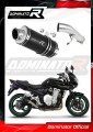 exhaust muffler DOMINATOR GP1 BLACK fits to Suzuki GSF 1250 N / S BANDIT 2007  2016