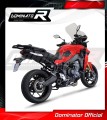 complete exhaust system with muffler DOMINATOR Full System HP8 BLACK fits to Yamaha Tracer 9 / GT 2021  2023 3