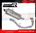 kompletny układ wydechowy z tłumikiem DOMINATOR Full System Tytanowy P7 pasujący do motocykla Benelli TRK 502 X 2022 - 2023 2