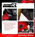 Yamaha Tracer 9 / GT 2021 - 2022 EXHAUST Collector Manifold Full System Muffler Auspuff Sportauspuff Silencer Echappement Silencieux Scarico Scarichi Escape Wydech Tłumik HP6 BLACK Dominator Exhaust System 9