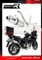 wydech tłumik DOMINATOR Owalny pasujący do motocykla Suzuki DL 650 V-Strom / XT 2012 - 2016