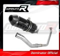 kompletny układ wydechowy z tłumikiem DOMINATOR Full System HP3 CZARNY pasujący do motocykla Yamaha MT 125 2020  4