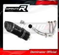kompletny układ wydechowy z tłumikiem DOMINATOR Full System HP5 CZARNY pasujący do motocykla Yamaha MT 09 TRACER 900 2015 - 2020 5