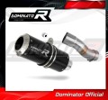 exhaust muffler DOMINATOR GP BLACK fits to Suzuki SFV 650 GLADIUS 2009  2015 4