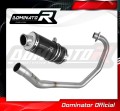 complete exhaust system with muffler DOMINATOR Full System GP1 BLACK fits to Honda CBF 125 2009  2014 4