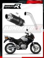 exhaust muffler DOMINATOR GP1 BLACK fits to Honda XL 125 V VARADERO 2007  2012 3
