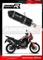 wydech tłumik DOMINATOR HP7 CZARNY pasujący do motocykla Honda CRF 1000L Africa Twin 2016 - 2019 3