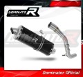 exhaust muffler DOMINATOR P7 BLACK fits to Triumph Tiger 1050 2006  2012 4